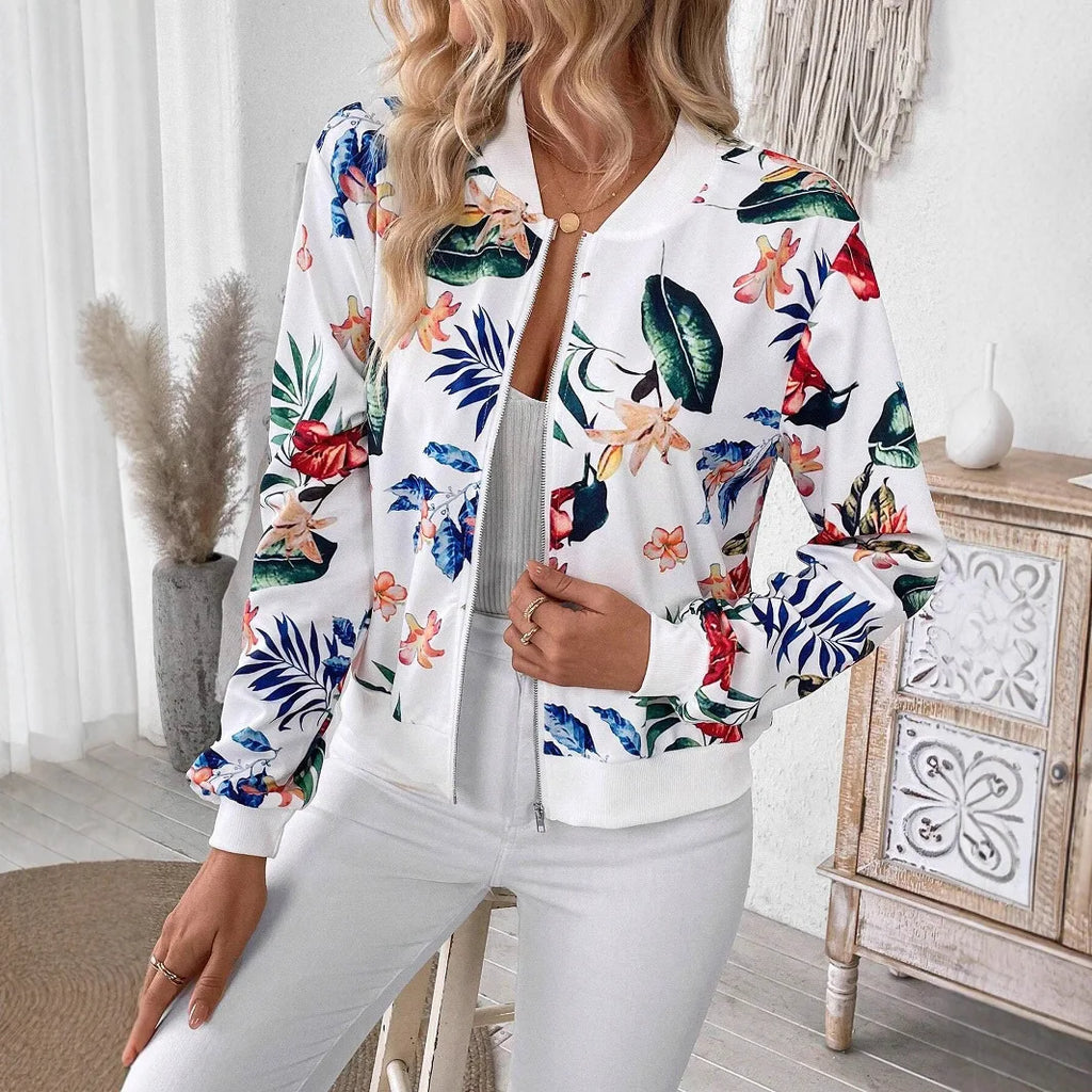 Chamarra Estampado Casual