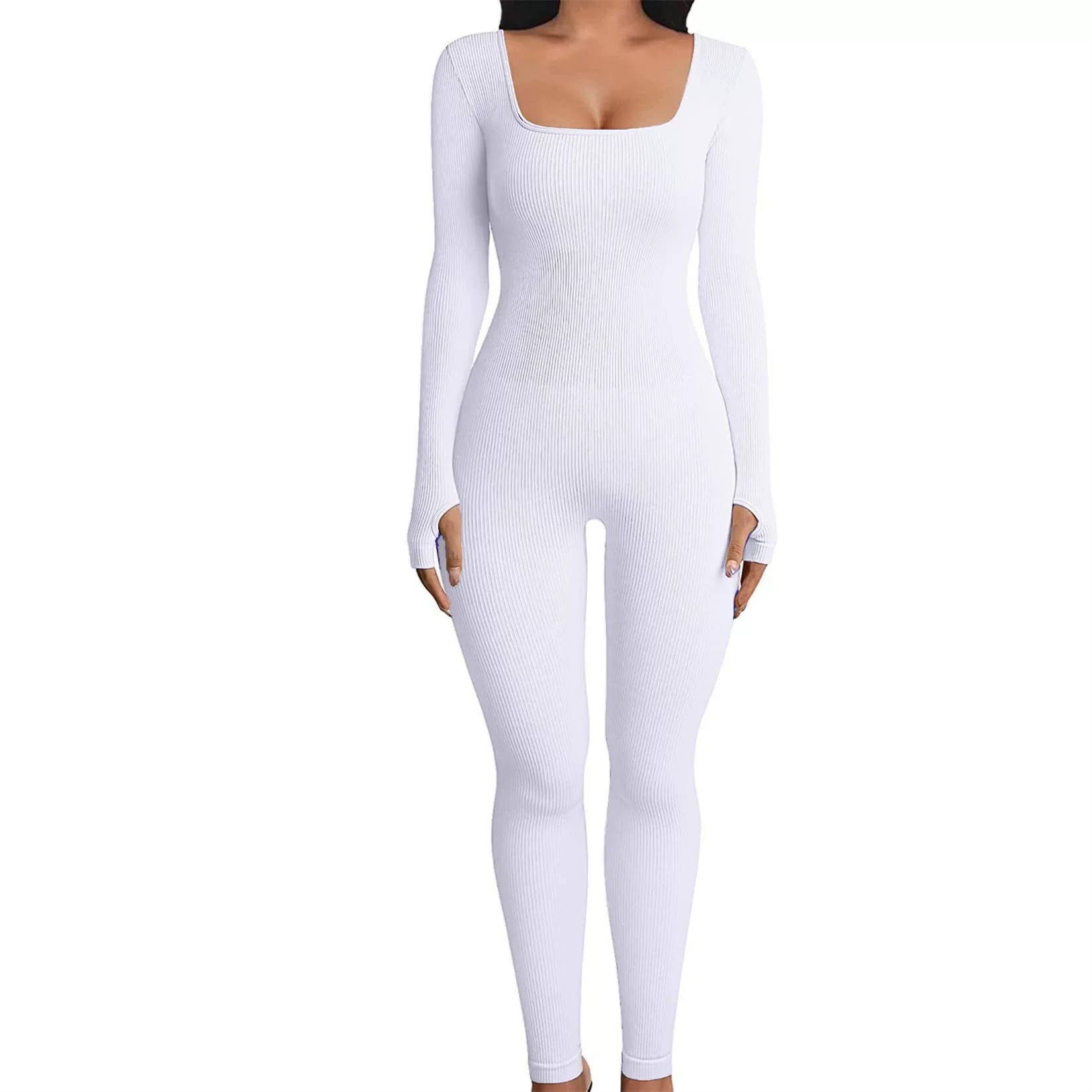Jumpsuit Manga Larga Liso