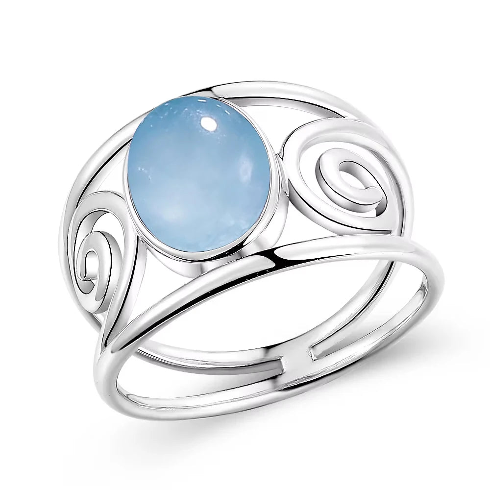 Anillo de Plata con Amatista
