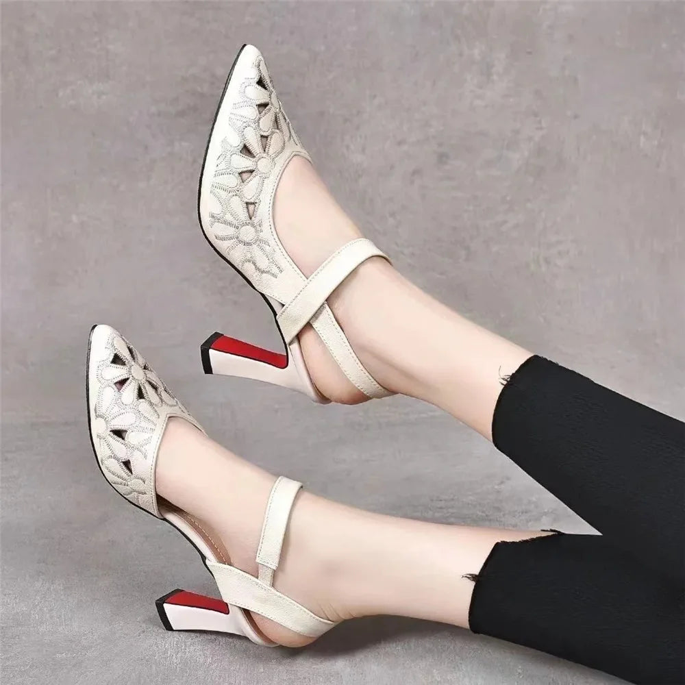 Tacones Piel