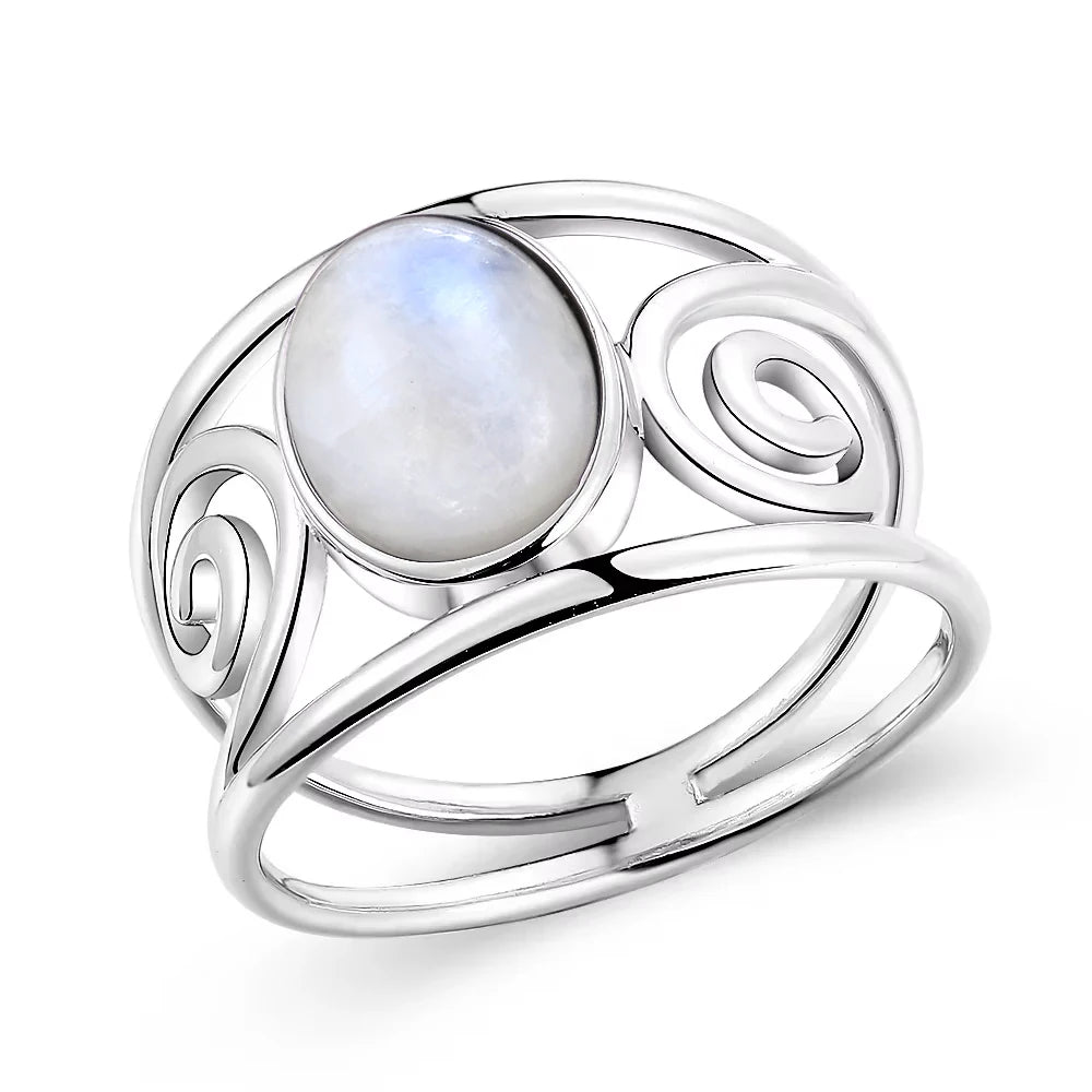 Anillo de Plata con Amatista